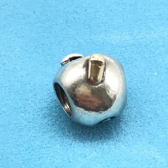 Pandora 925 14k Apple Charm - Picture 3 of 5
